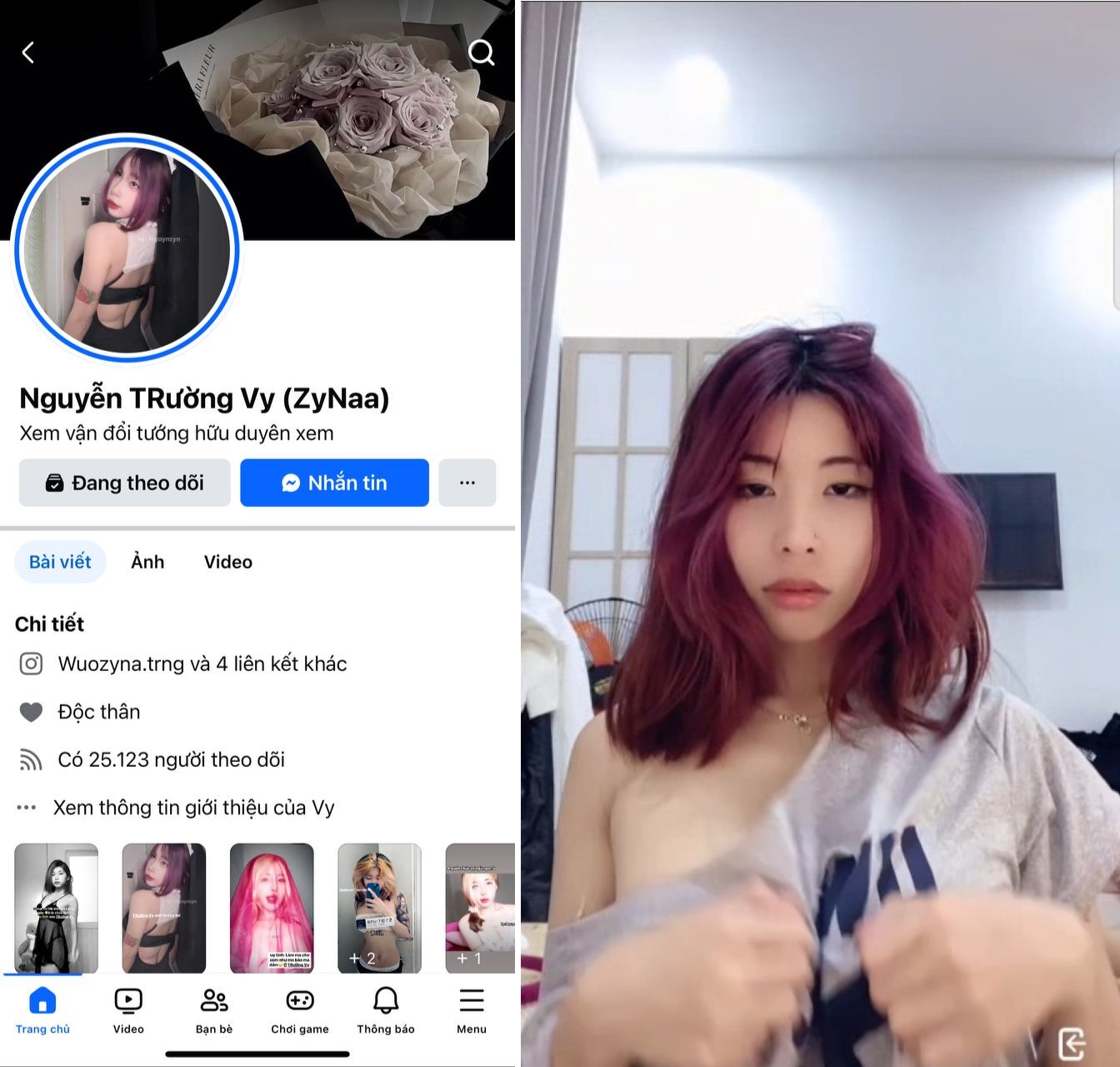 Nữ mạng hát hay mê doggy style bị địt mạnh từ sau rung lắc Mô tả: