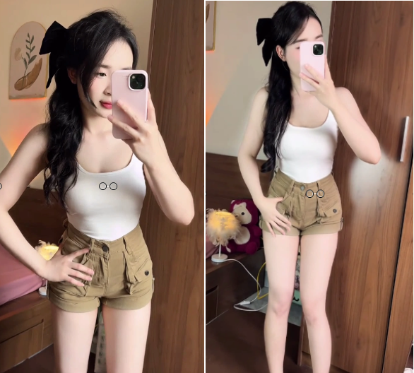 Clip sex em vợ trắng trẻo chân dài - sex clip