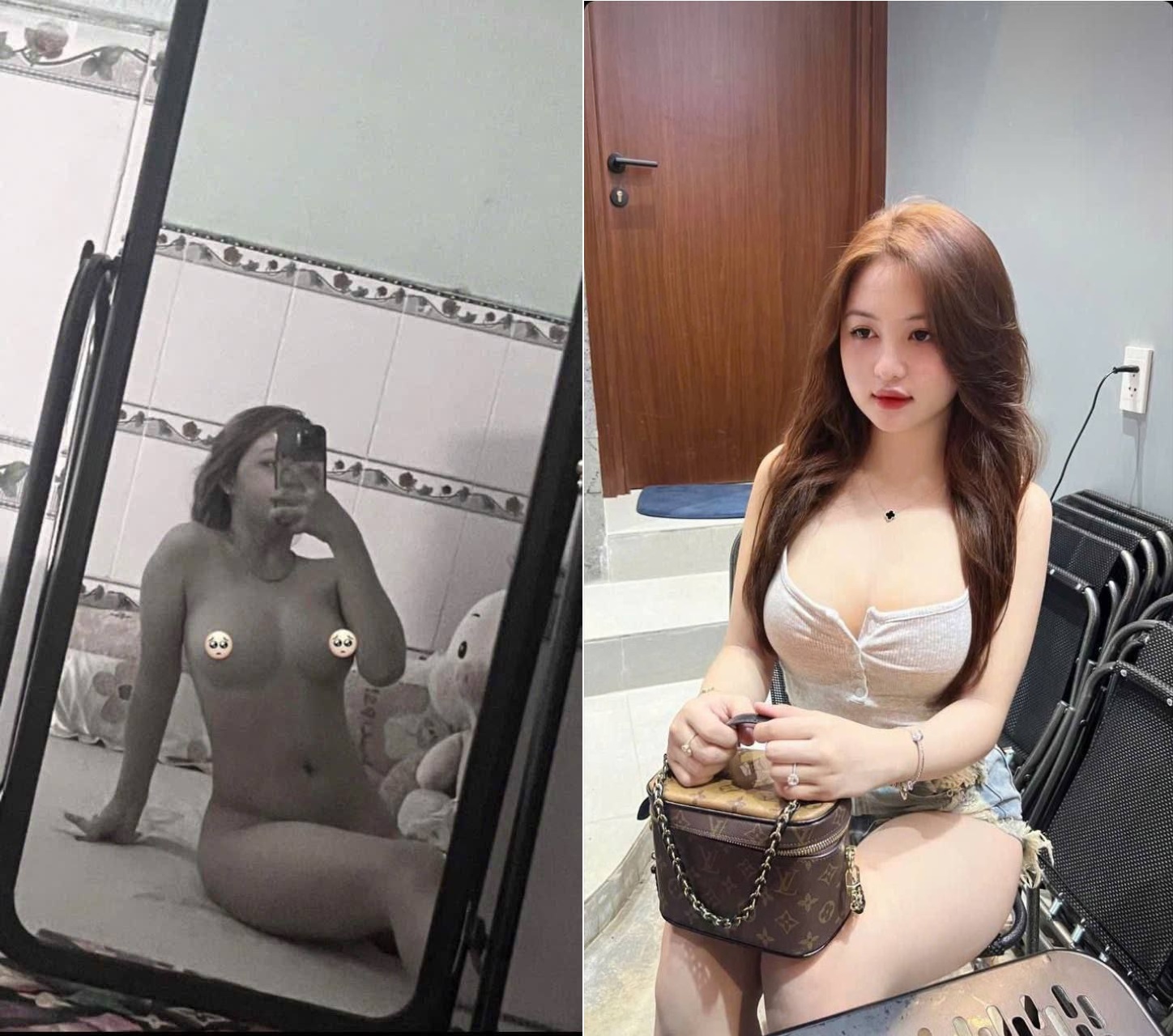 Sáng sớm thức dậy bị bạn trai bú ti mút mạnh không ngừng - sex viet