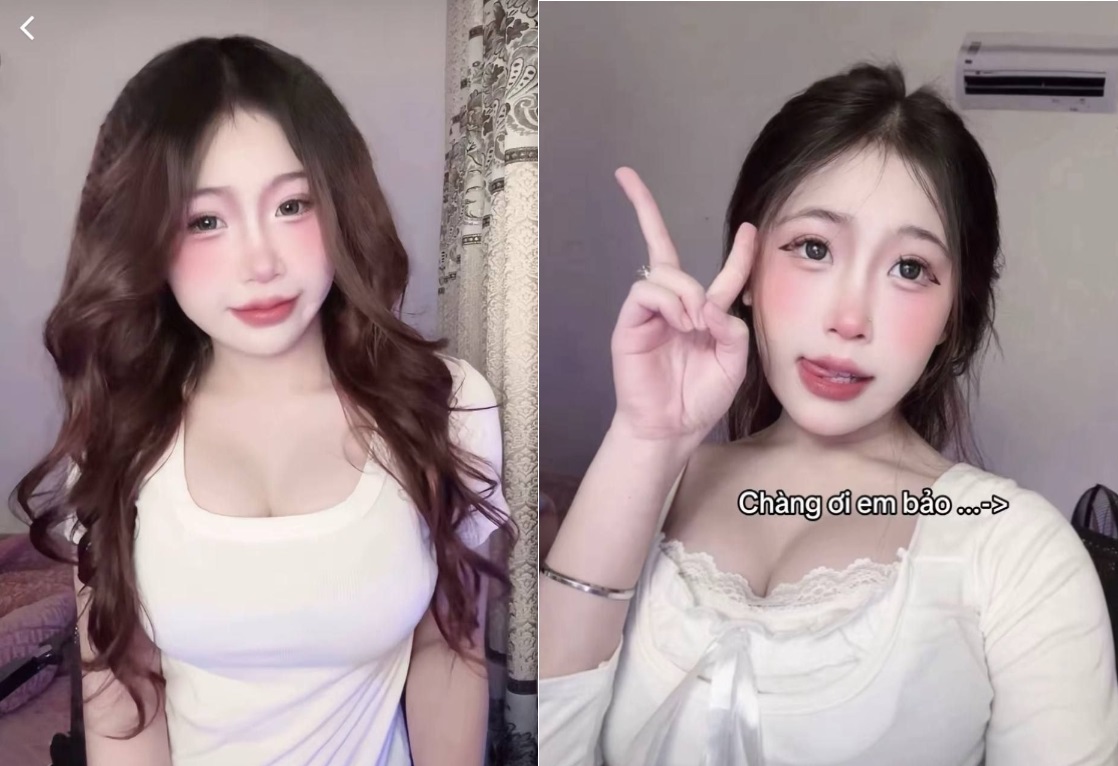 VIET69-Em TikToker Thỏ Baby dáng ngon chat lâu bị hậu nhập mạnh